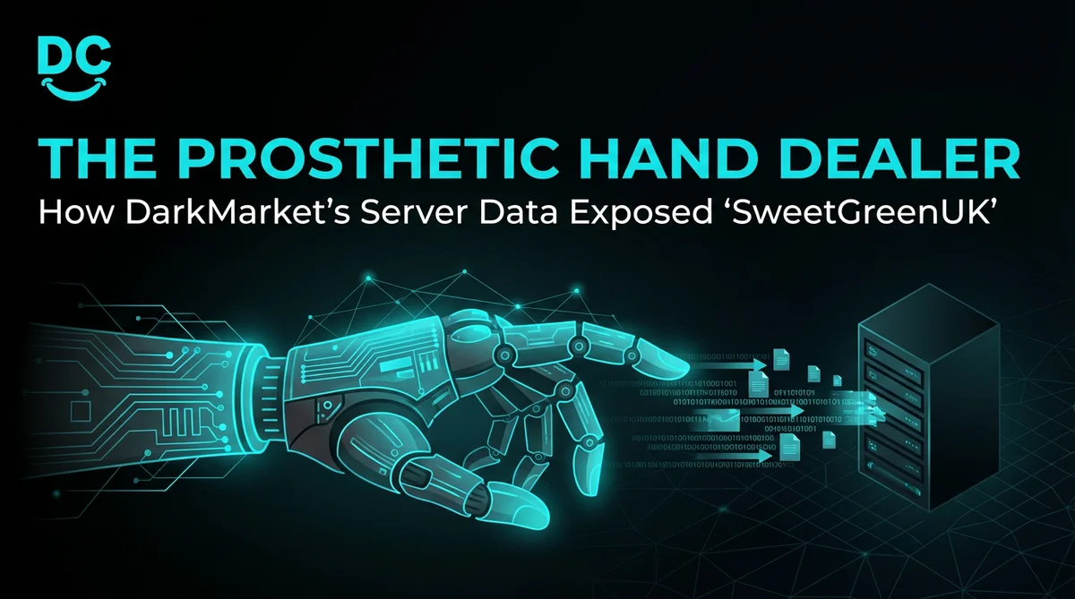 The Prosthetic Hand Dealer: How DarkMarket's Server Data Exposed 'SweetGreenUK'